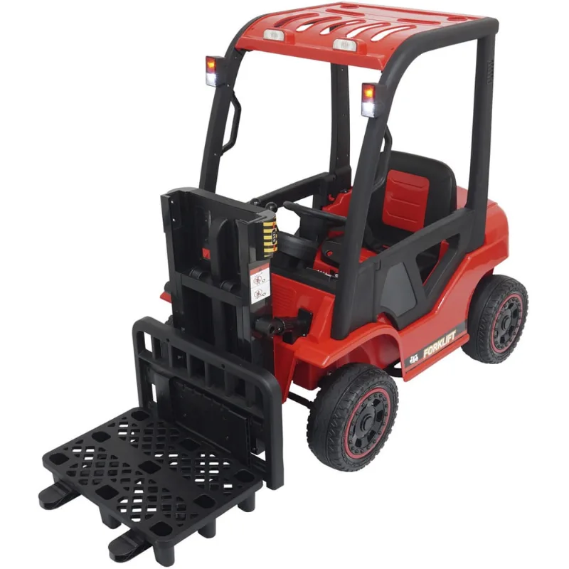 Mini Carro Empilhadeira Infantil Elétrica 12V Controle Remoto Criança Bateria Brinqway BW-185