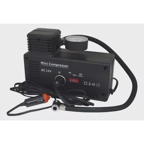 Mini compressor de ar 2X1 automotivo eletrico 300SI 30L/MIN 220V - Não Disponível - Construção E Ferramentas