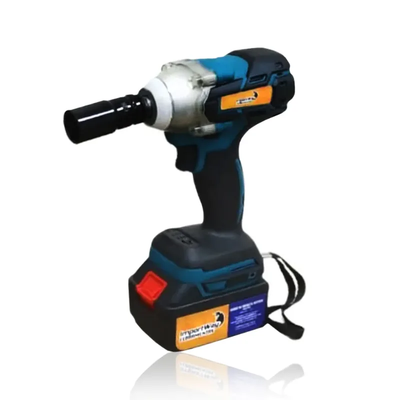 Chave De Impacto Eletrica Sem Fio 18v Com 2 Baterias Iwcha Importway