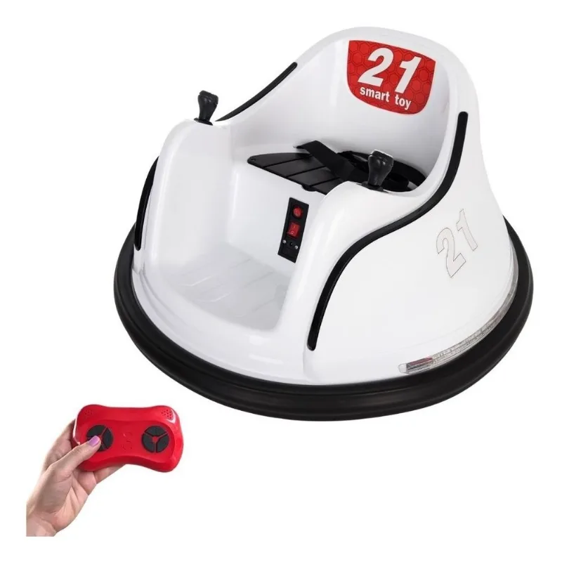 CARRINHO BATE-BATE INFANTIL 6V COM CONTROLE REMOTO BW212
