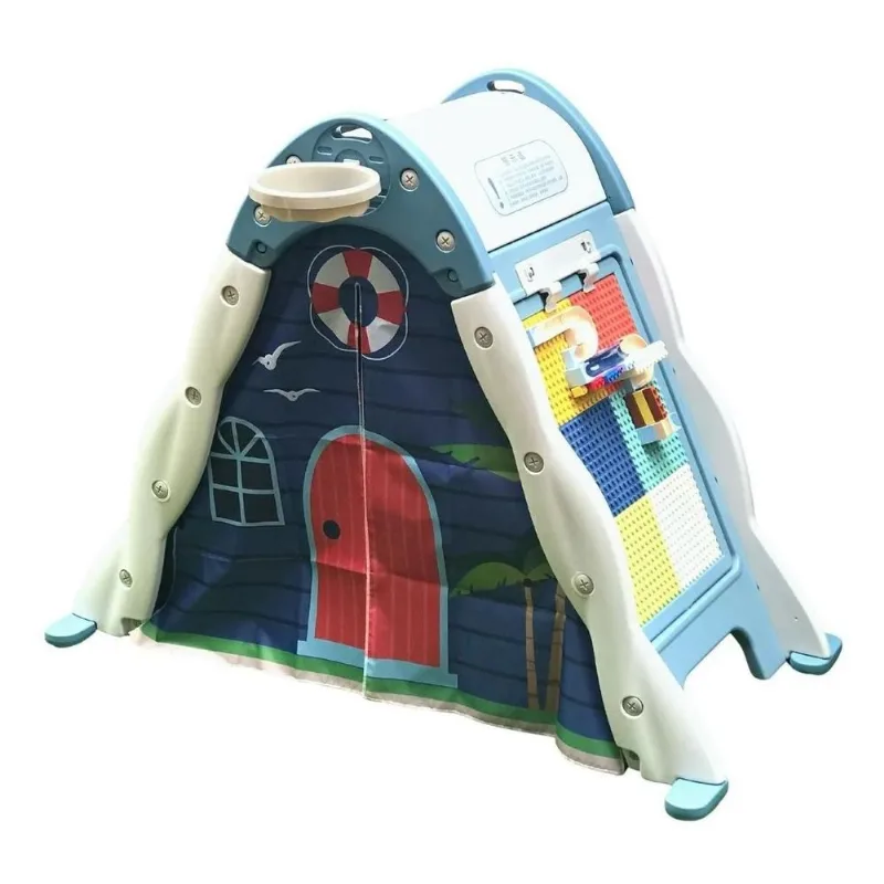 Playground Infantil 4x1 Toca Escalada Bw224