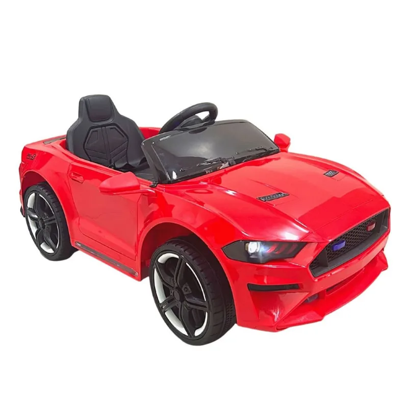 Mini Carrinho Elétrico Infantil 6V Vermelho Suporta 25kg USB/MP3 Luzes Inmetro BW240VM - Importway