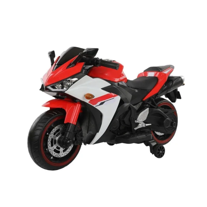 Mini Moto Elétrica Vermelha Infantil 12V Importway Esportiva