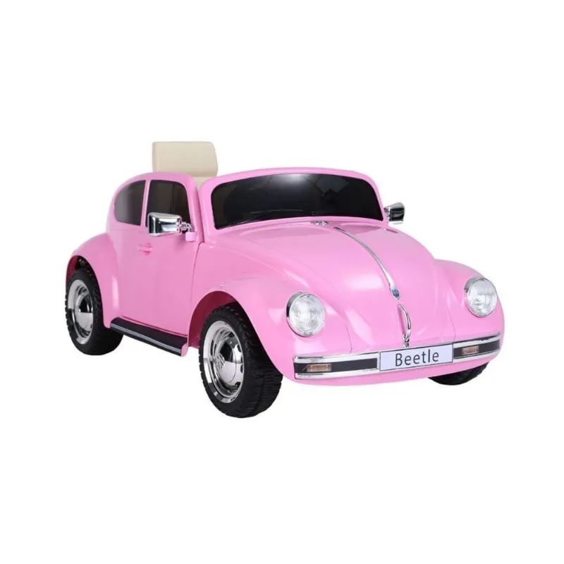 Carrinho Elétrico Infantil Rosa Importway Beetle Dune