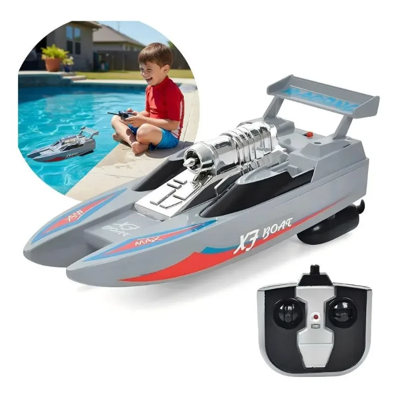 Barco Controle Remoto Infantil Naval Bw342