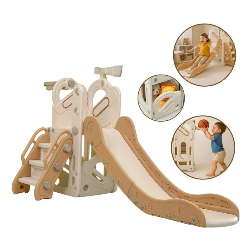 Playground Infantil 4x1 Multifuncional Escorregador Bw391