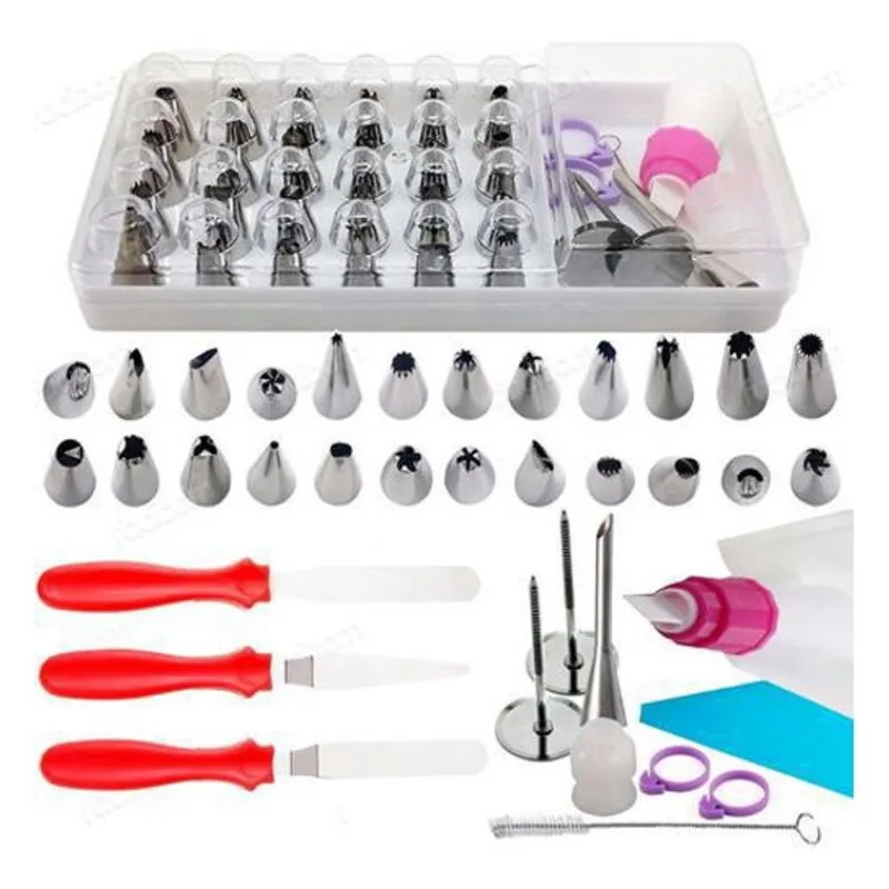 Kit Confeiteiro Completo Com Espatulas Ganachear