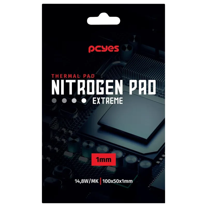 THERMAL PAD PCYES NITROGEN EXTREME 100 X 50 X 1,0MM 14,8W/MK - PCYES