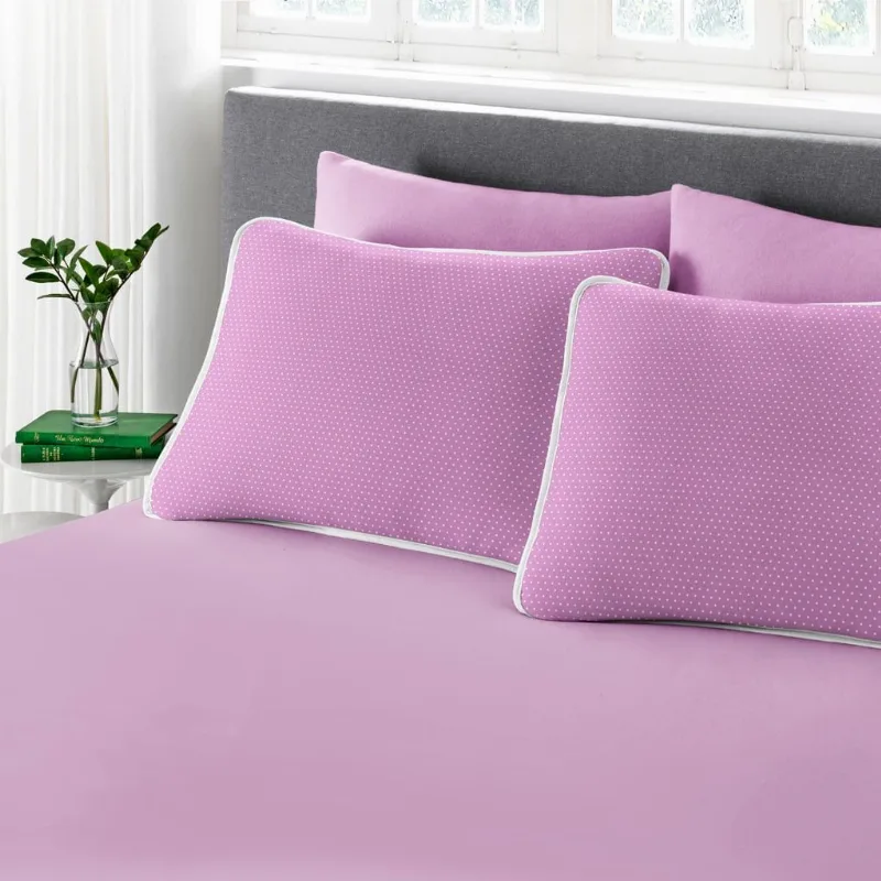 Jg De Cama 3 Pçs King Sulbrasil Premium Ciranda 100% Algodão Lilás