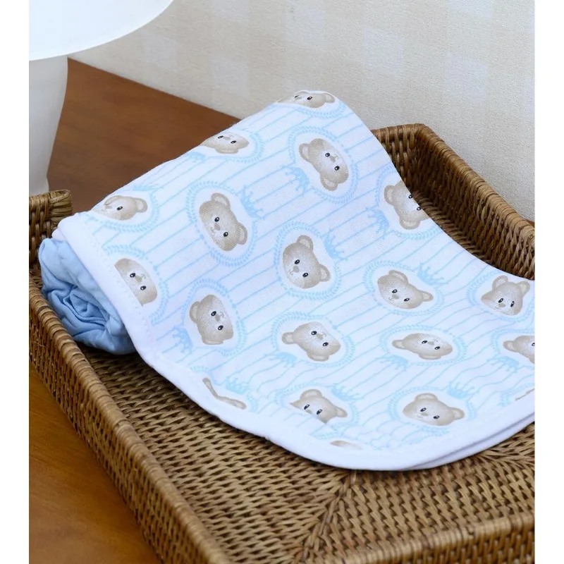 Jogo de Lençol para Berço com 2 Peças - 66700013 Royal Baby Azul