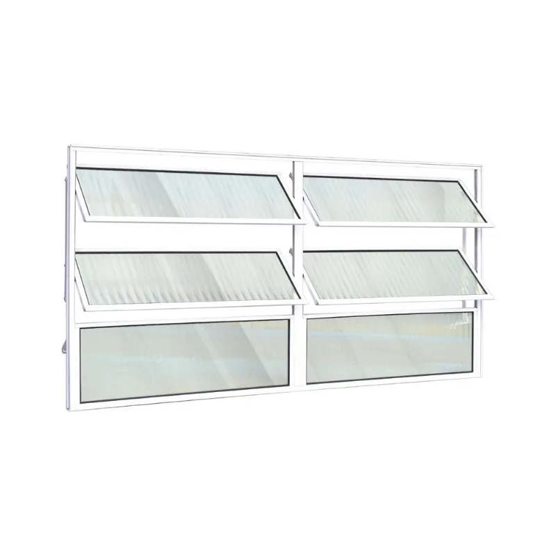 Vitrô Basculante Safira Branco 2 Seções 060x150 Esquadrifazio