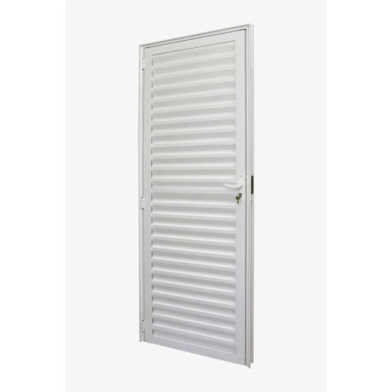 Porta Palheta Safira Branco 210x60 Direito Esquadrifazio
