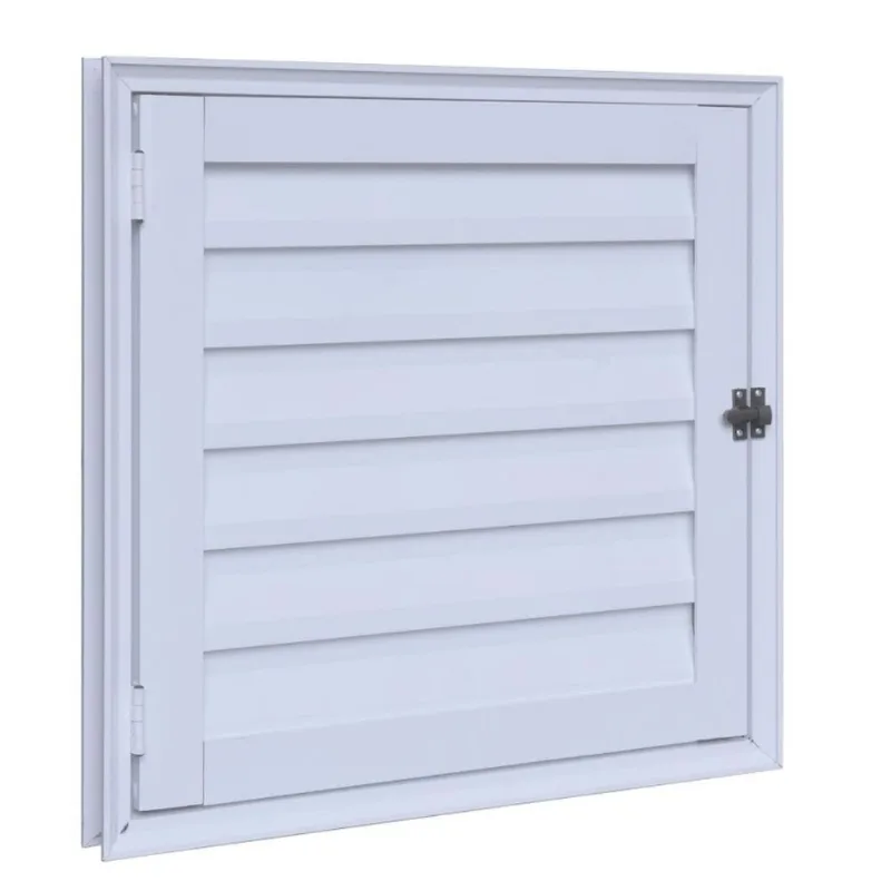 Abrigo Abrir Água/Gás Safira 1 Folha 80x80 Branco Esquadrifazio