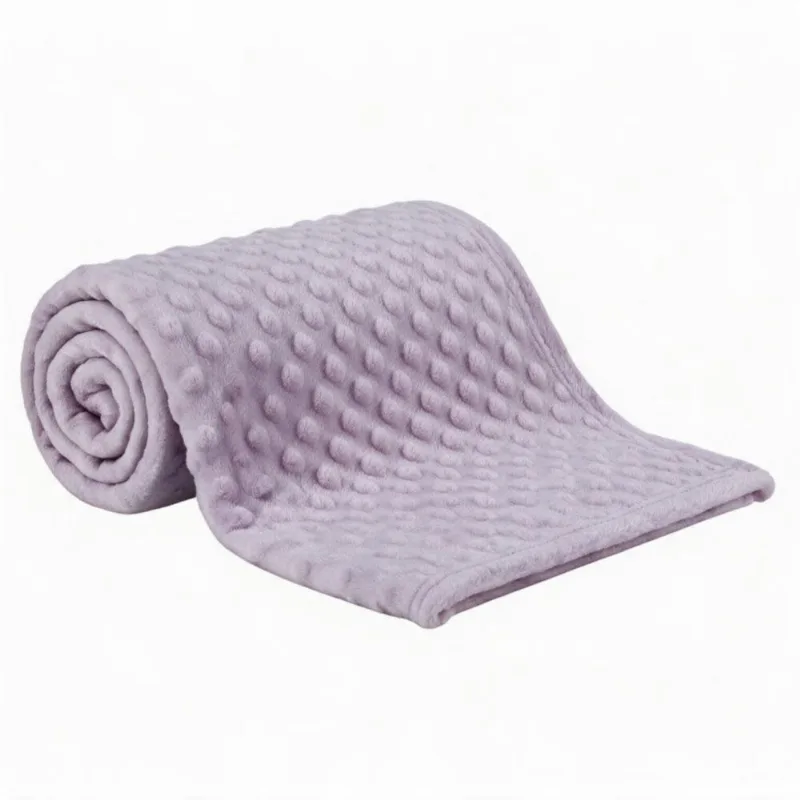 Manta de Bebê Microfibra 100% Poliéster Pop Corn Havan Baby - Rose