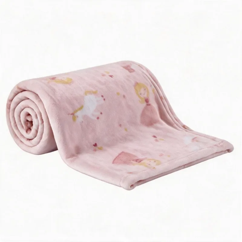 Manta de Bebê Microfibra 90X110cm Havan Baby 1 Peça - Princesa