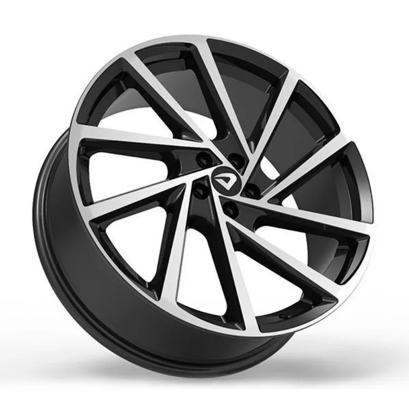 Roda R-Seven (2005) 20X7,5 5X112 Et 42 Preto Diamantado