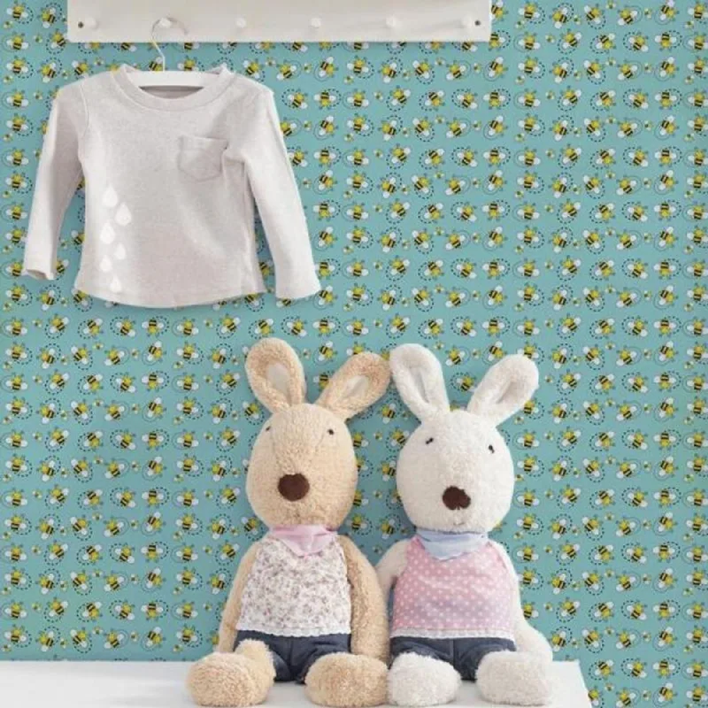 Papel De Parede Infantil Abelhas - Casah - Agro