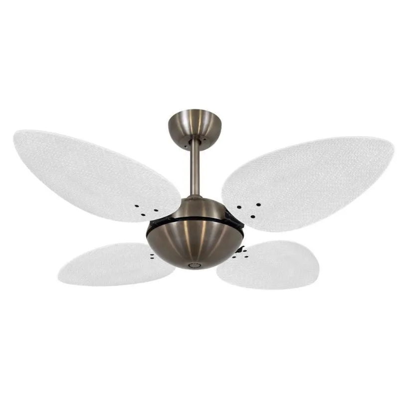 Ventilador De Teto Volare Office Petalo Palmae Branco 220V