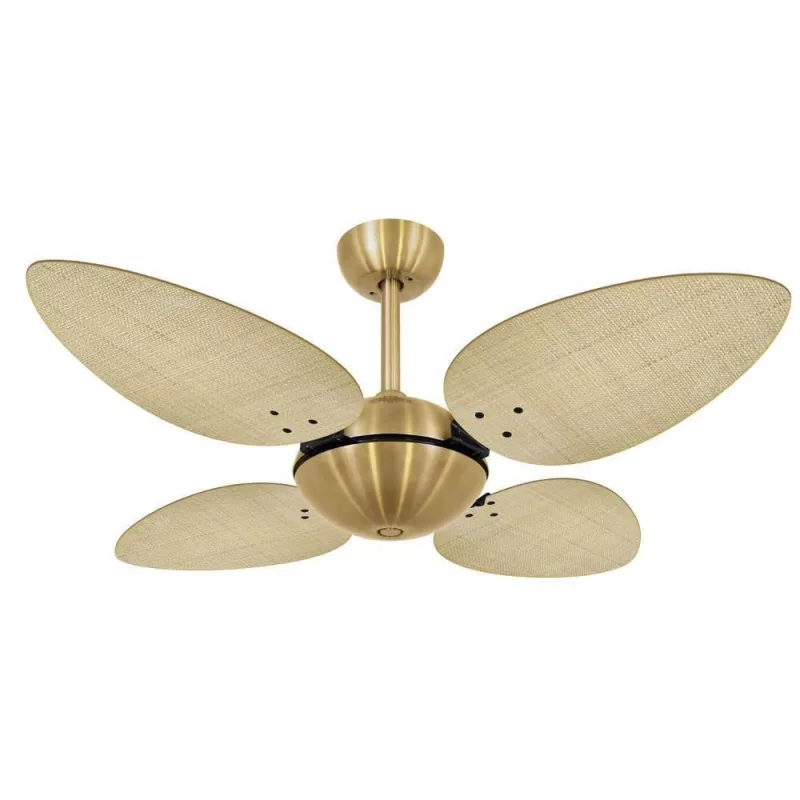 Ventilador De Teto Volare Office Petalo Palmae 110V - OUTRAS