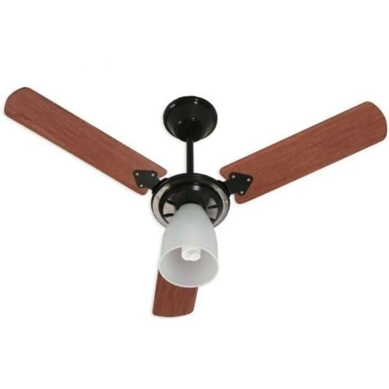Ventilador Marbela Preto 110v 3 Pás Verniz - OUTRAS - Ar E Ventilação