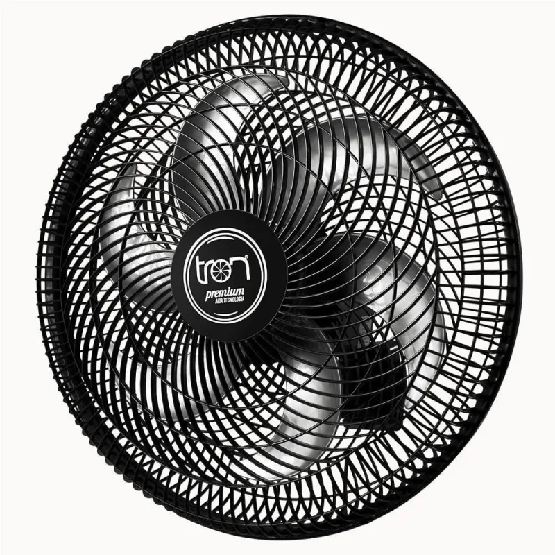 Ventilador Parede Lorena Preto Oscilante 220v - OUTRAS