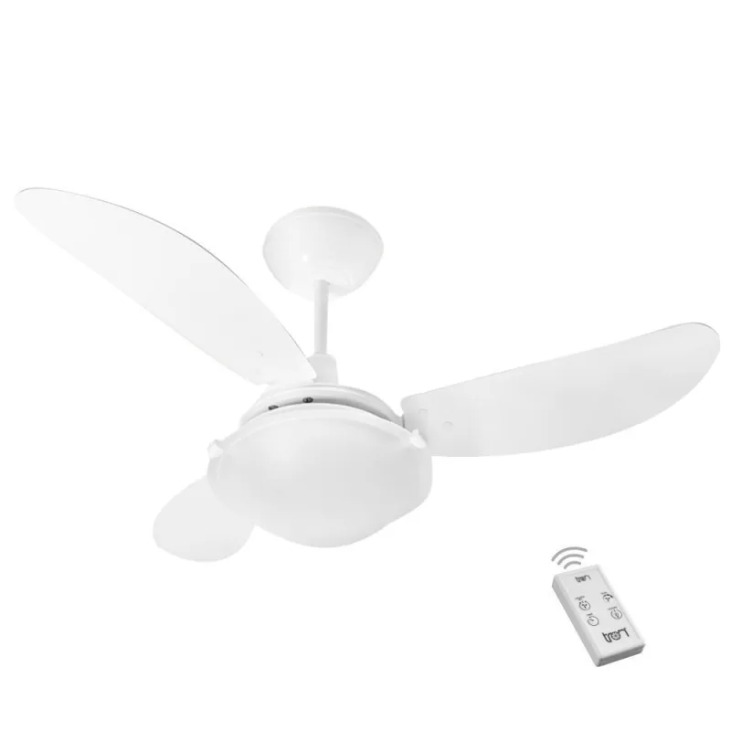 Ventilador Veneza 3 Pás 220V Branco E Controle - OUTRAS - Eletroportáteis