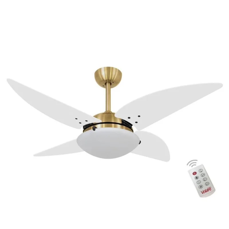 Ventilador Volare Quad Branco 220V E Controle Remoto - OUTRAS - Eletroportáteis