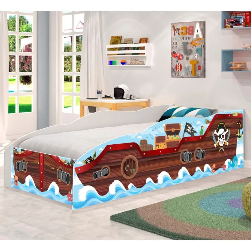 Cama Infantil Premium Kids Navio Pirata