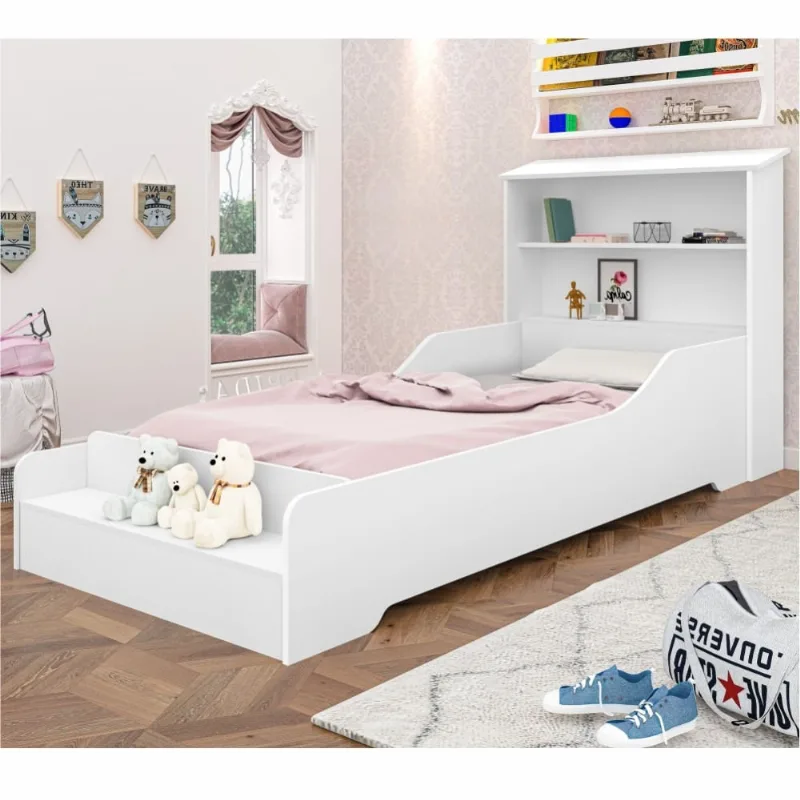 Cama Infantil Menina Nina Branca