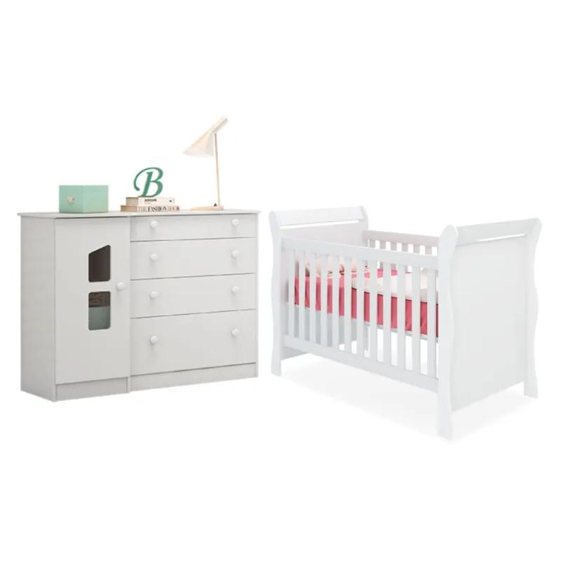 Conjunto para Quarto CasaH Romeu Branco