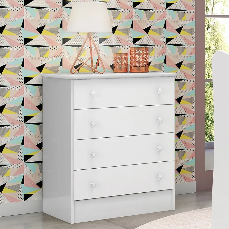 Cômoda Concord Branco - Qmovi - Móveis