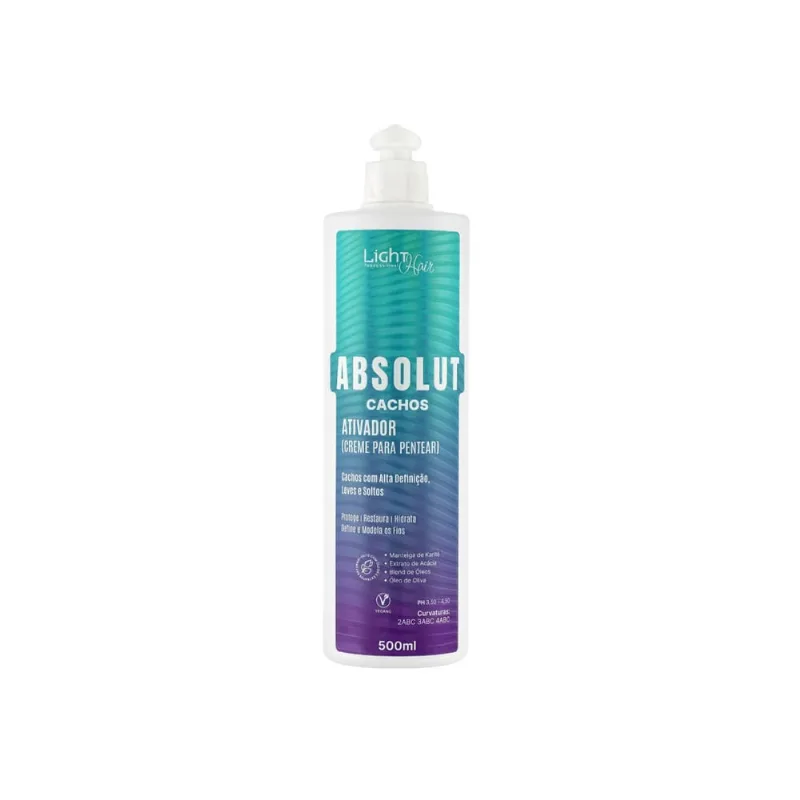 Ativador Absolut Cachos 500Ml - Light Hair