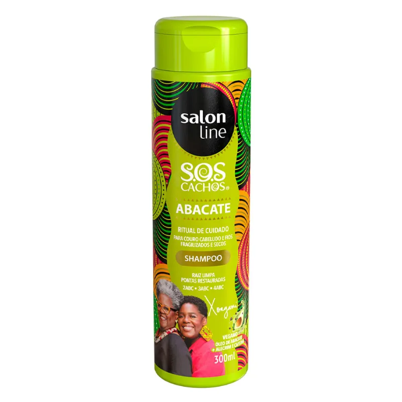Shampoo Salon Line SOS Cachos Abacate 300ml
