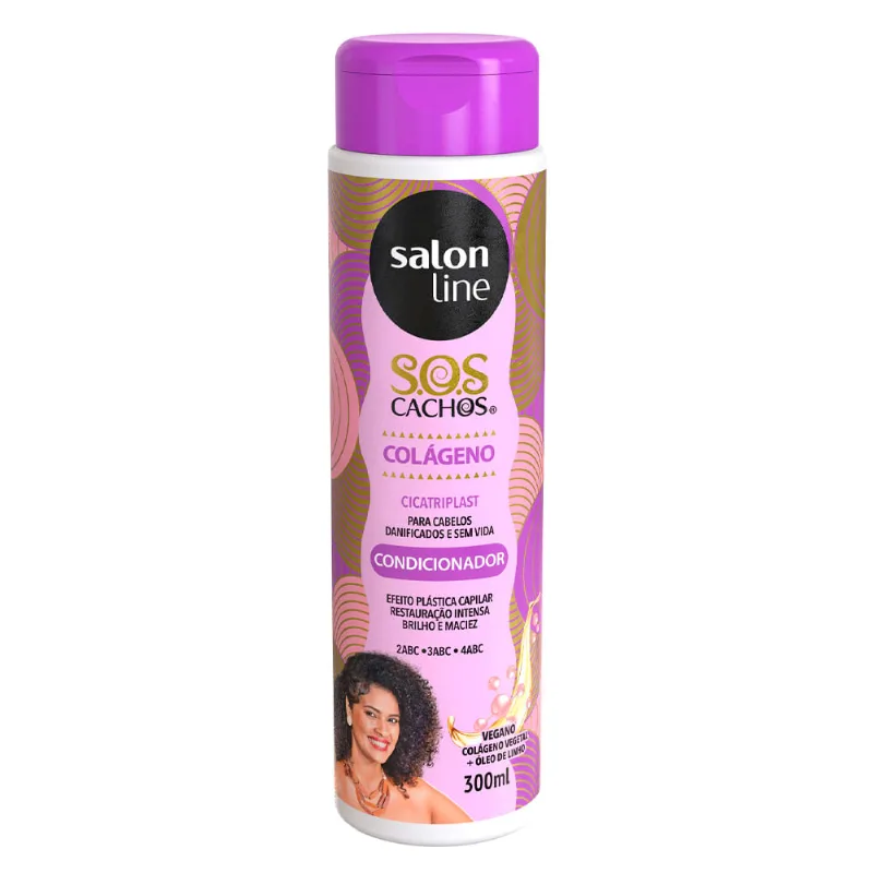 Condicionador Salon Line SOS Colágeno 300ml - Salon Line