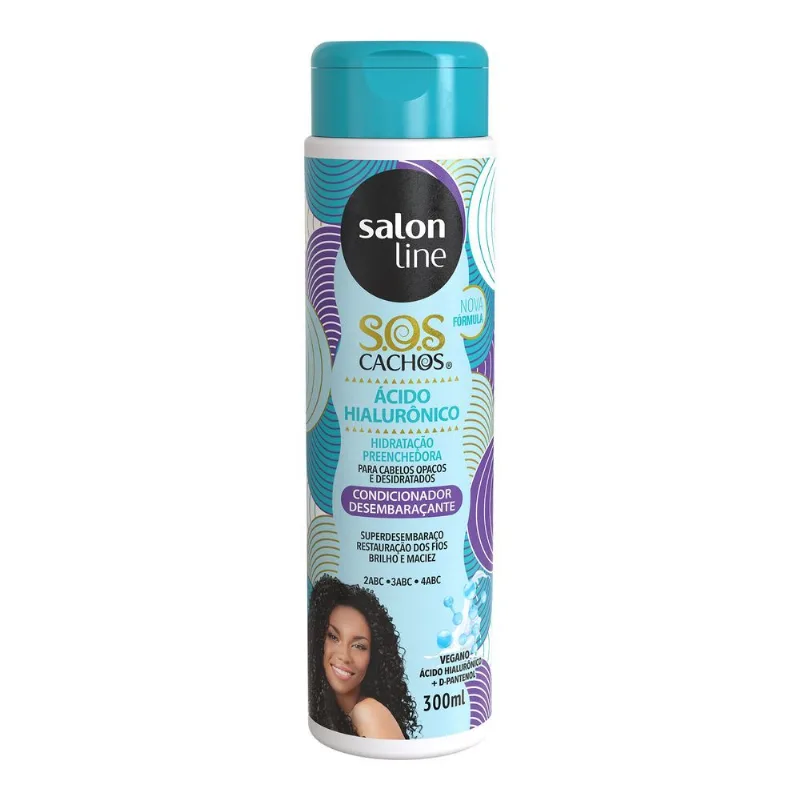 Condicionador Salon Line S.O.S Cachos Ácido Hialurônico 300ml