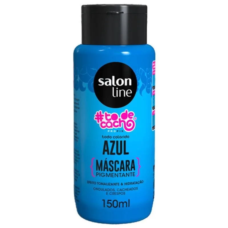 Salon Line Masc #Todecacho Pigmentante Azul 150Ml