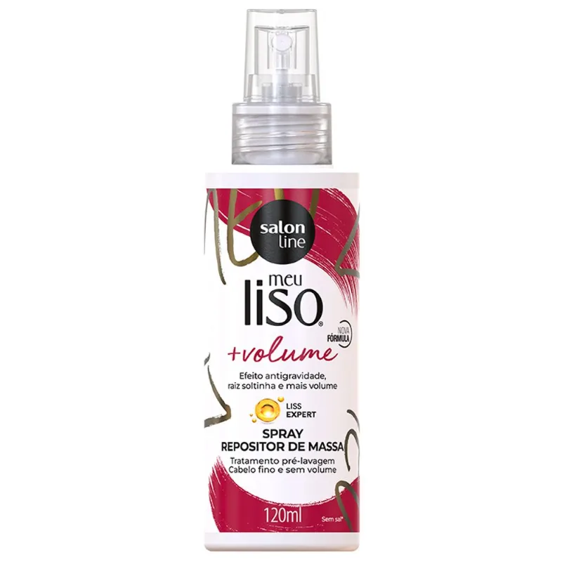 Defrizante Salon Line Meu Liso + Volume 120ml