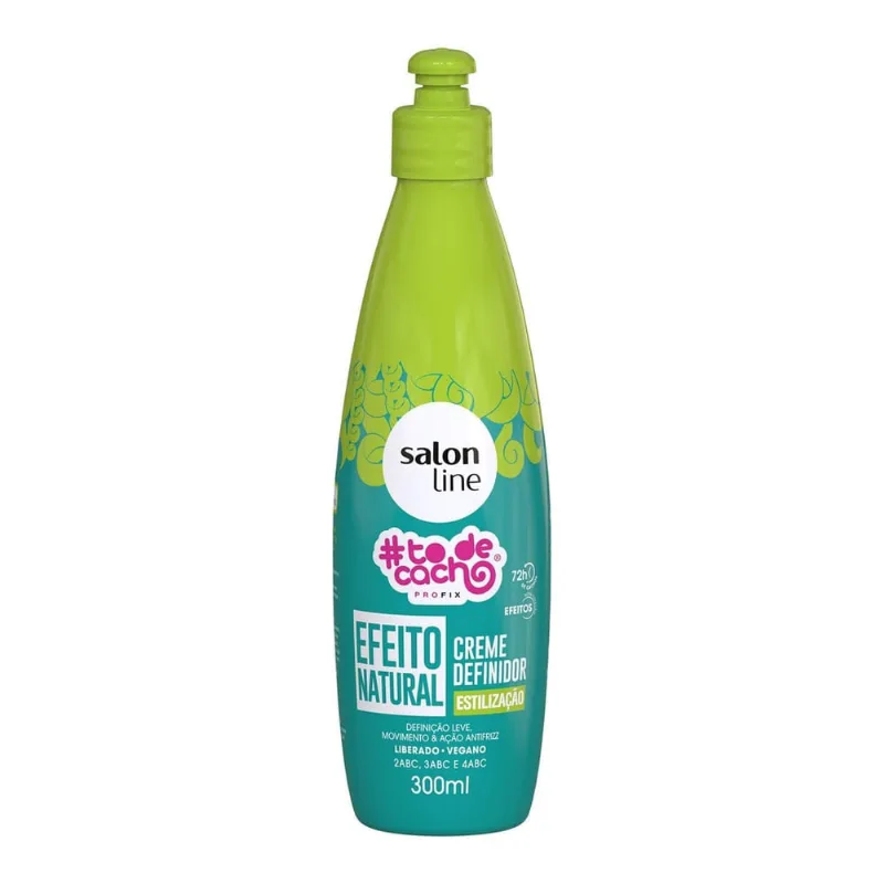 Salon Line Todecacho Creme Definidor Efeito Natural 300Ml