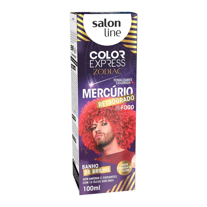 SalonLine Tonalizante Color Express Zodiac Verm Fogo 100ml