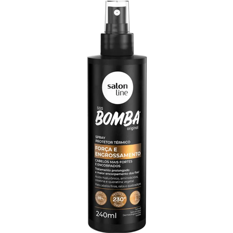 Spray Capilar Salon Line S.O.S Bomba Forca E Engrossamento 240ml