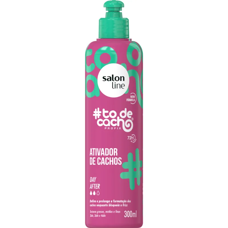 Ativador De Cachos Salon Line To de cacho After 300ml - Salon Line