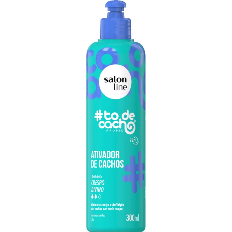 Ativador De Cachos Salon Line To de cacho Crepos Divinos 300ml