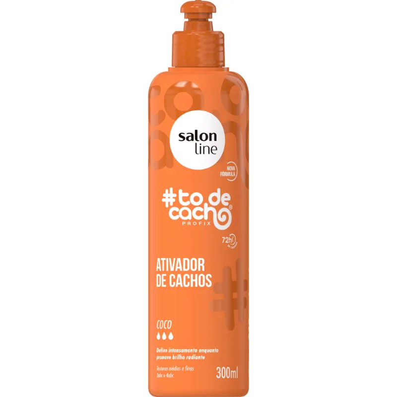 Ativador de Cachos Salon Line To De Cacho Coco 300ml