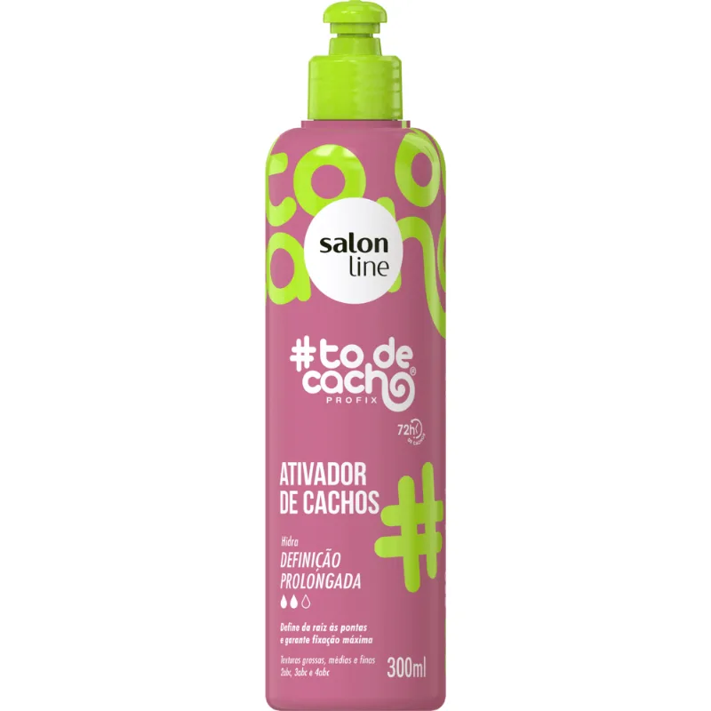 Ativador de Cachos Salon Line To de cacho Definição Prolongada 300ml - Salon Line