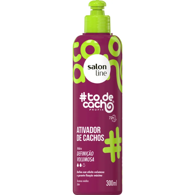 Ativador de Cachos To De Cacho Hidra Definição Volumosa 300ml