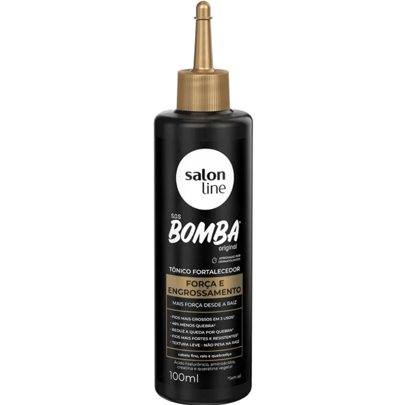 Tônico Capilar Fortalecedor Salon Line S.O.S Bomba Força e Engrossamento 100ml