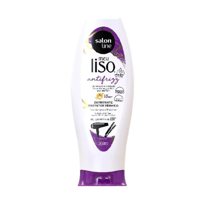 Salon Line Meu Liso Antifrizz Defrizante 200Ml
