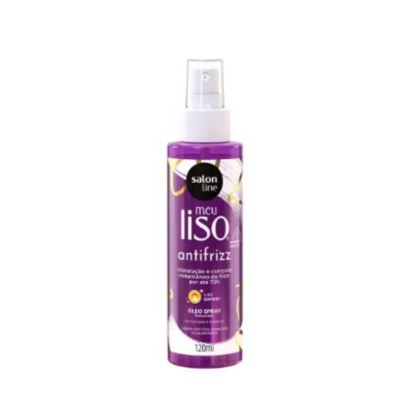Spray Salon Line Meu Liso 120ml Leave Antifrizz