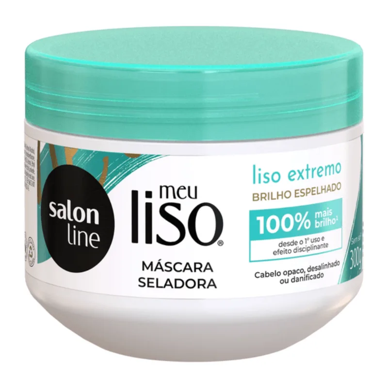 Creme Para Tratamento Salon Line 300g Meu Liso Liso Extremo - Salon Line