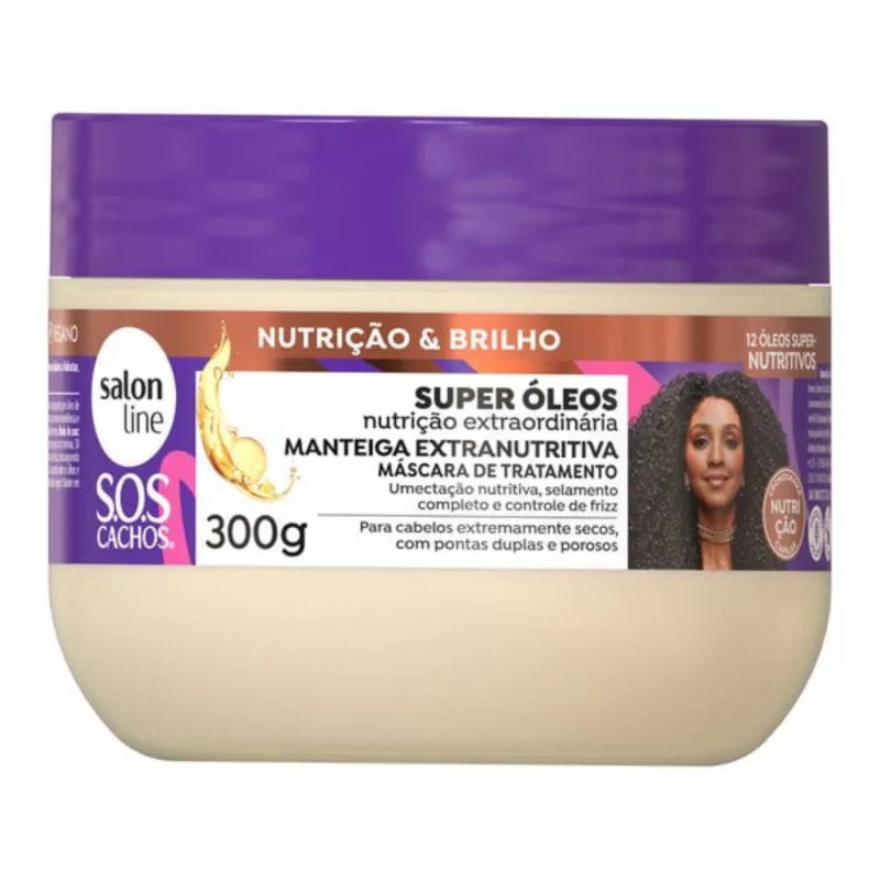 Creme Para Tratamento Salon Line 300g Meu Liso Manteiga Extranutri Super - Salon Line - Manteiga Para Cabelo